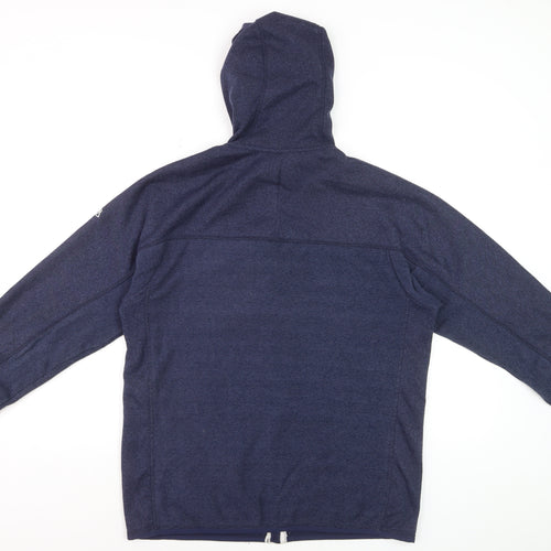 Craghoppers Men’s Blue M Full Zip Hooded Fleece Hiking Hoodie