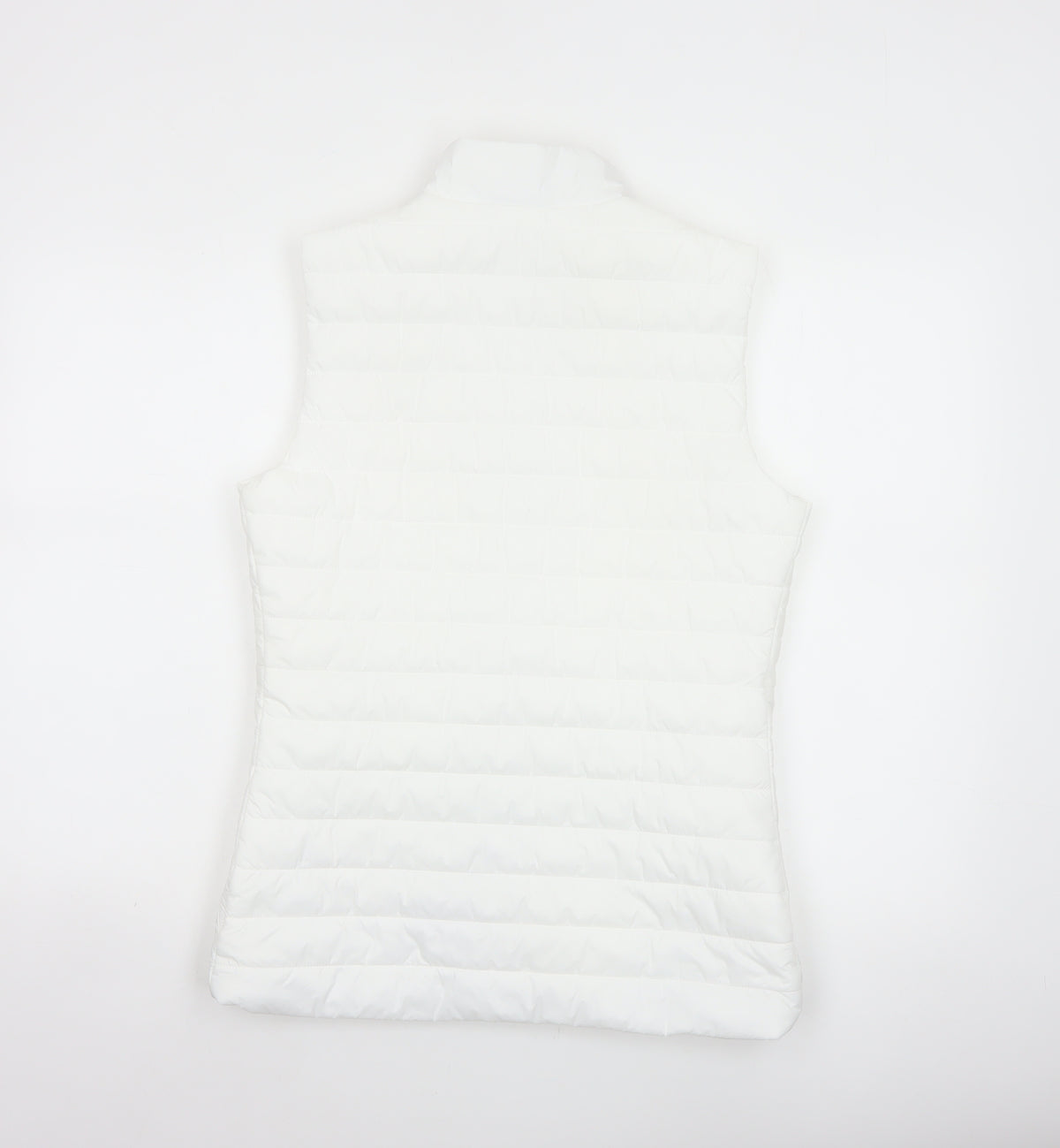 TOG24 Women’s White Size 8 Padded Puffer Gilet Waistcoat