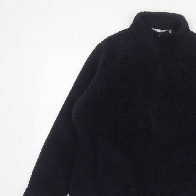 EWM Women’s Black Size 20 Fleece 1/4 Zip Collared Jacket