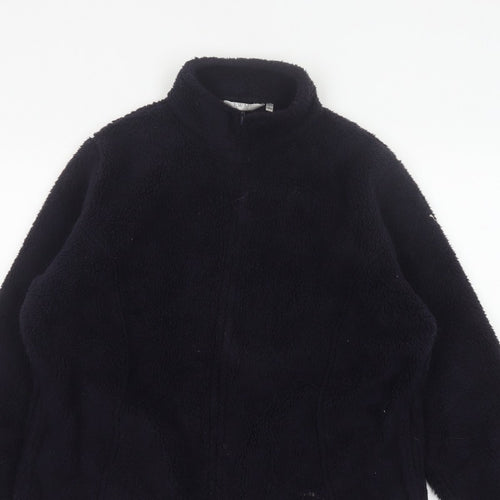 EWM Women’s Black Size 20 Fleece 1/4 Zip Collared Jacket