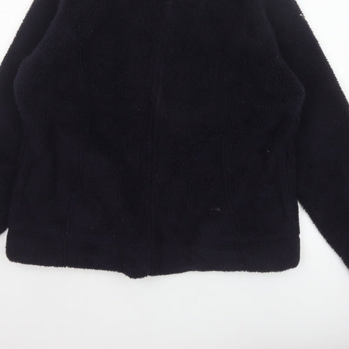 EWM Women’s Black Size 20 Fleece 1/4 Zip Collared Jacket