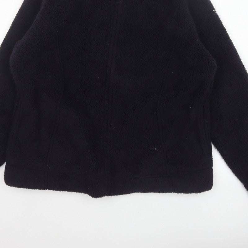 EWM Women’s Black Size 20 Fleece 1/4 Zip Collared Jacket