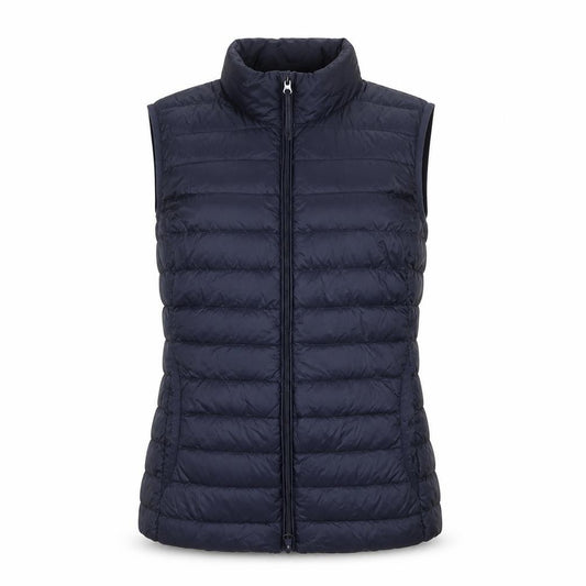 Betty Barclay Women Navy UK 12 Puffer Gilet Down Quilted Bodywarmer