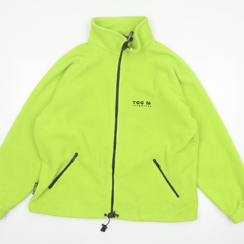 TOG 24 Men’s Green L Polartec Fleece Full Zip Outdoor Jacket