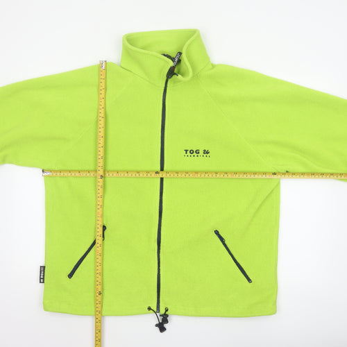 TOG 24 Men’s Green L Polartec Fleece Full Zip Outdoor Jacket