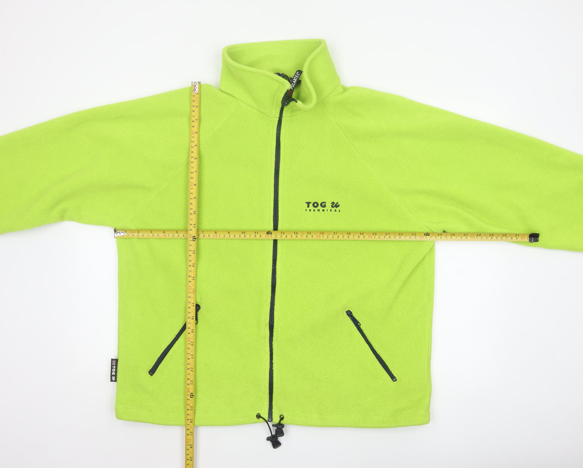 TOG 24 Men’s Green L Polartec Fleece Full Zip Outdoor Jacket