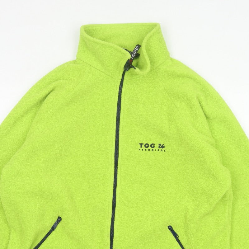 TOG 24 Men’s Green L Polartec Fleece Full Zip Outdoor Jacket