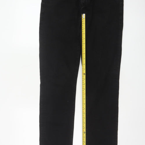 Levi's Premium Men’s Black W34 L34 511 Slim Stretch Jeans