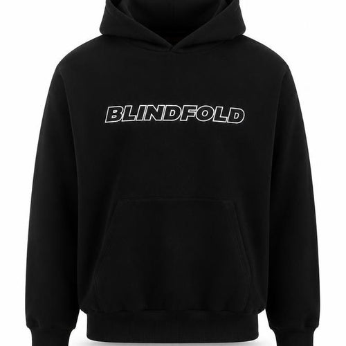 Blindfold Men’s Black S Pullover Logo Graphic Hooded Hoodie