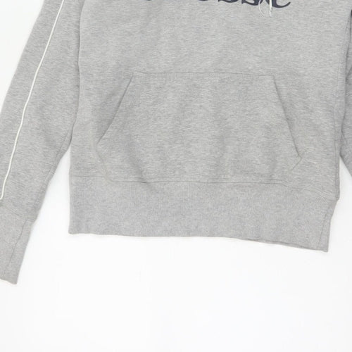 Ellesse Women’s Grey Size 8 Logo Pullover Hoodie Fleece