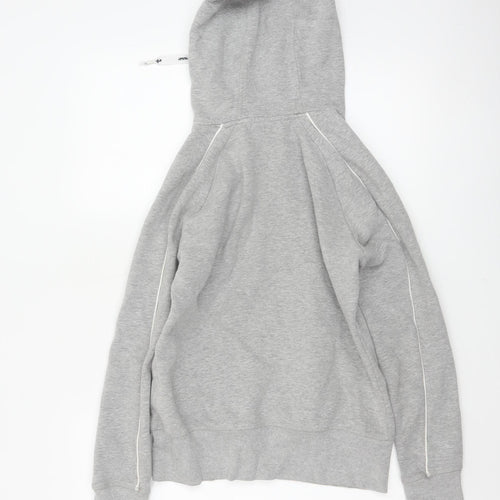 Ellesse Women’s Grey Size 8 Logo Pullover Hoodie Fleece