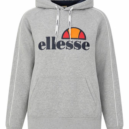 Ellesse Women’s Grey Size 8 Logo Pullover Hoodie Fleece