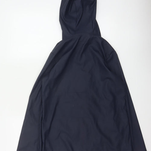 Dorothy Perkins Women’s Blue Leopard Hooded Rain Jacket UK 6