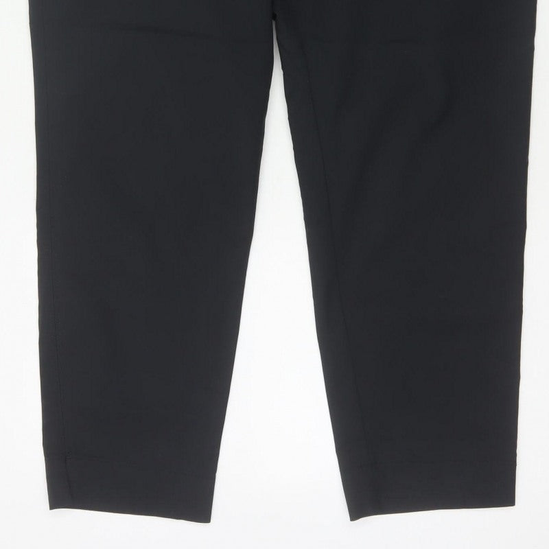 M&S Women Black Size 16 Regular Tapered Tailored Work Trousers