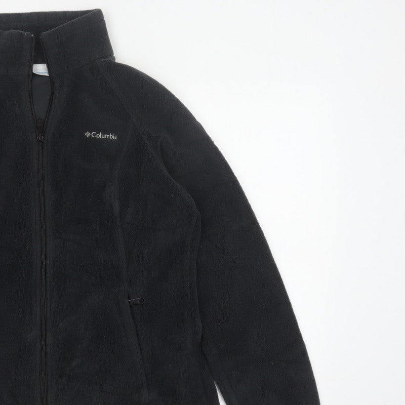 Columbia Women’s Black L Full Zip Fleece Basic Jacket Outdoor