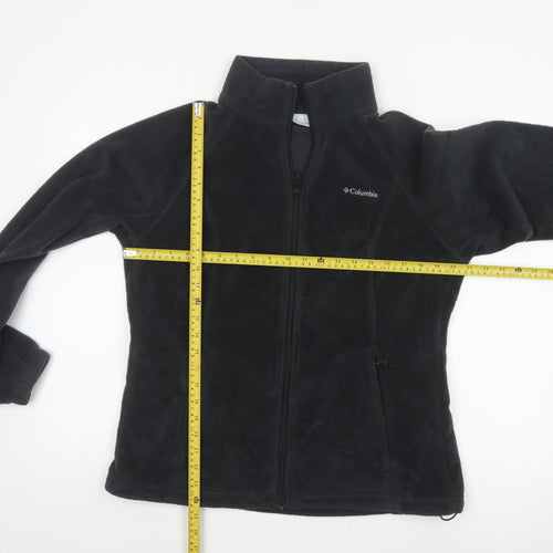 Columbia Women’s Black L Full Zip Fleece Basic Jacket Outdoor