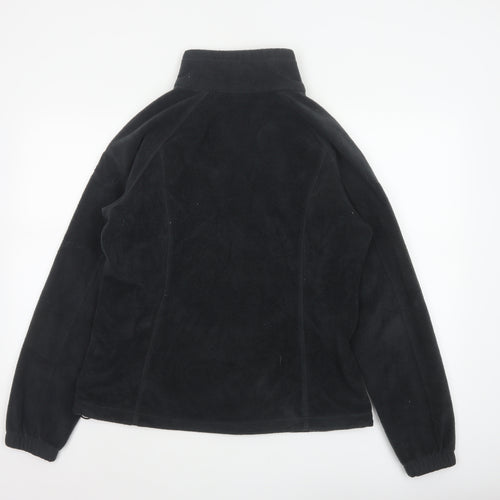 Columbia Women’s Black L Full Zip Fleece Basic Jacket Outdoor