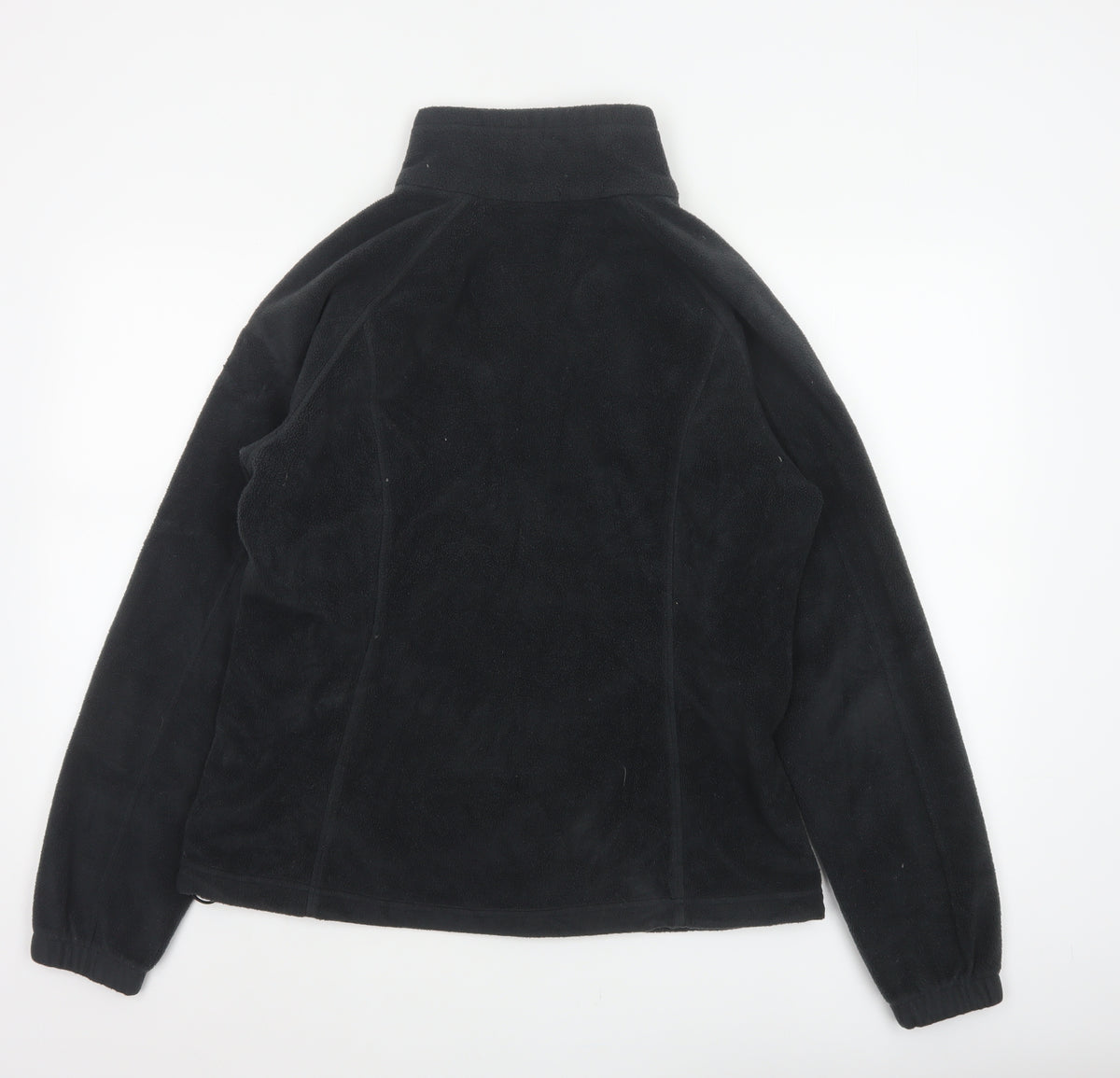 Columbia Women’s Black L Full Zip Fleece Basic Jacket Outdoor
