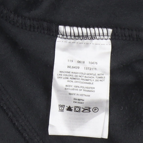 Columbia Women’s Black L Full Zip Fleece Basic Jacket Outdoor
