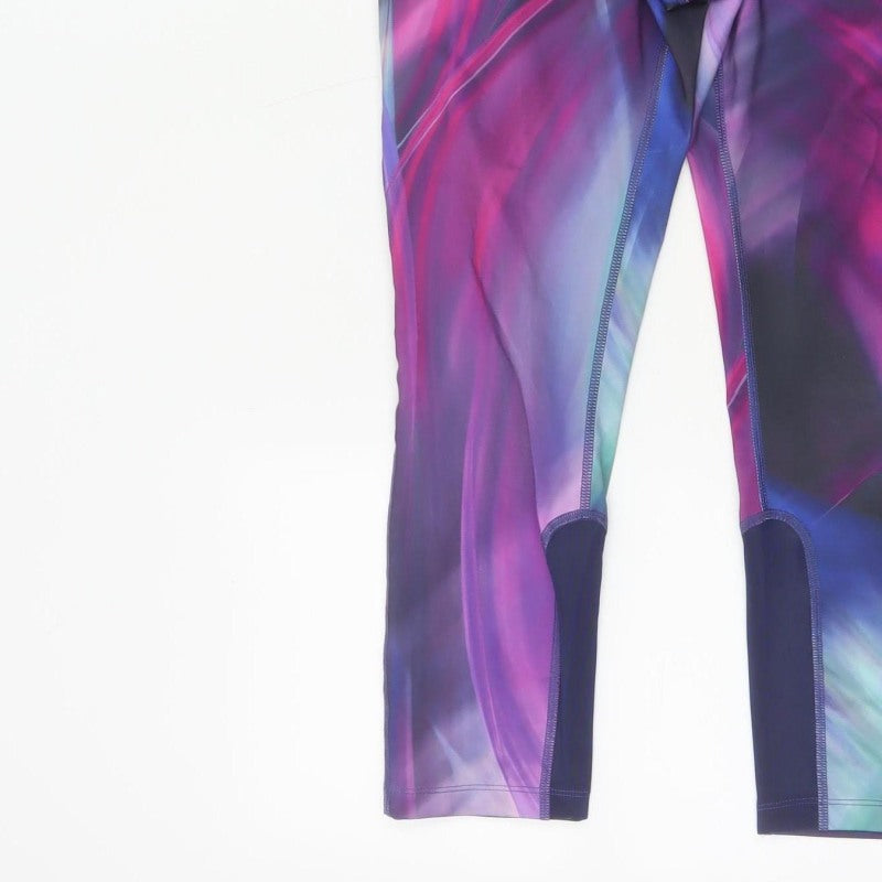 Additional view of Nike Women’s Multicoloured S Dri-FIT Cropped Running Leggings