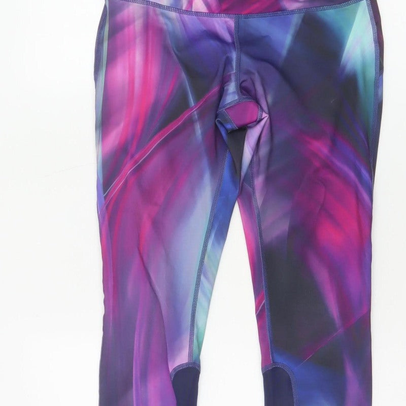 Additional view of Nike Women’s Multicoloured S Dri-FIT Cropped Running Leggings