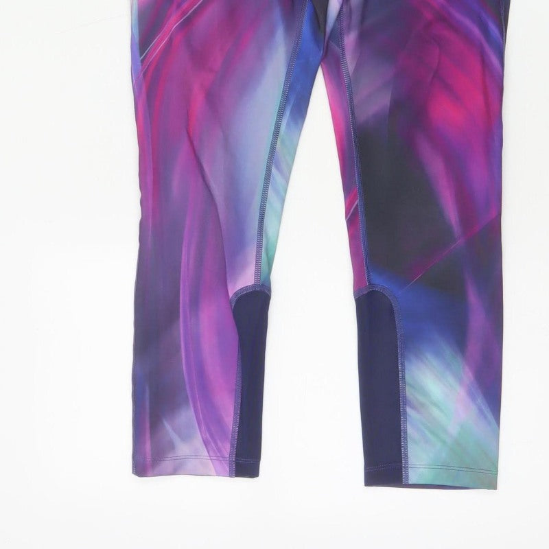 Additional view of Nike Women’s Multicoloured S Dri-FIT Cropped Running Leggings