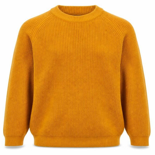 F&F Men’s Orange 3XL Chunky Knit Crew Neck Pullover Jumper