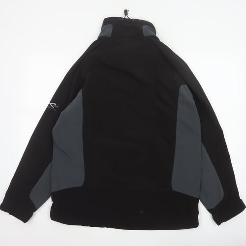 Regatta Men’s Black Grey XL Softshell Windbreaker Jacket