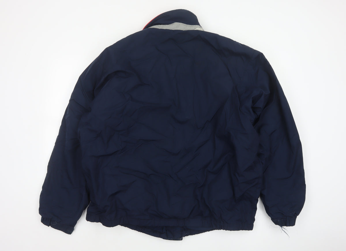 Henri Lloyd Men’s Navy XL Basic Jacket Fleece Lined Full Zip Outdoor
