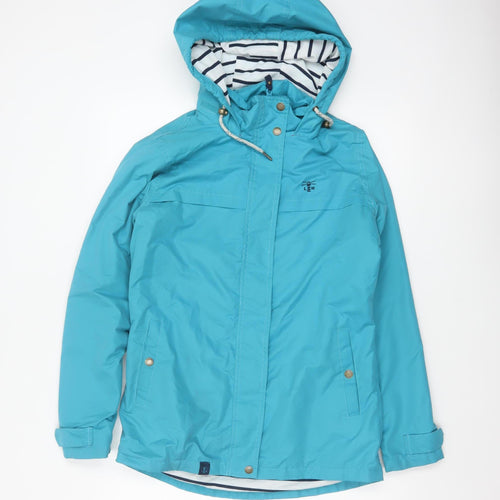 Lighthouse Women’s Blue Size 8 Waterproof Hooded Rain Jacket