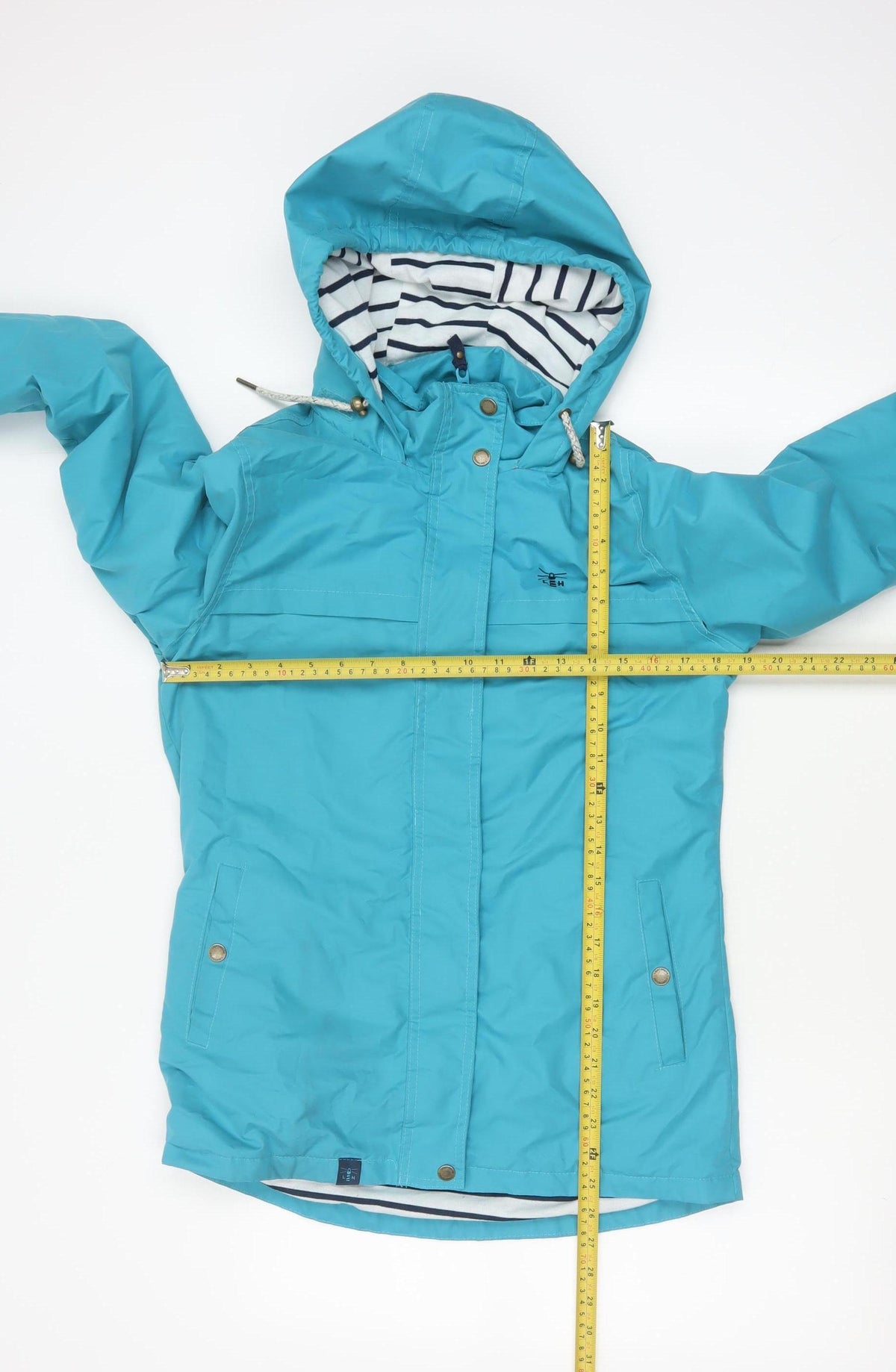 Lighthouse Women’s Blue Size 8 Waterproof Hooded Rain Jacket