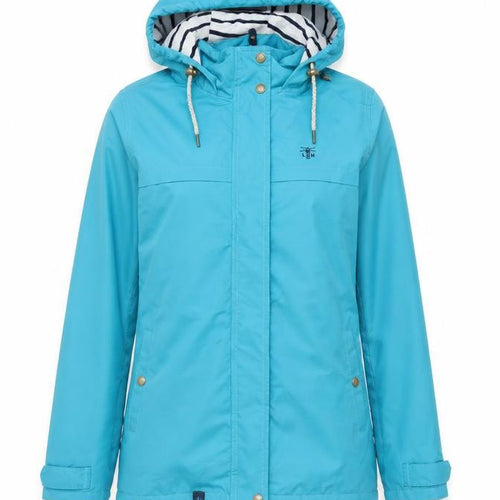 Lighthouse Women’s Blue Size 8 Waterproof Hooded Rain Jacket