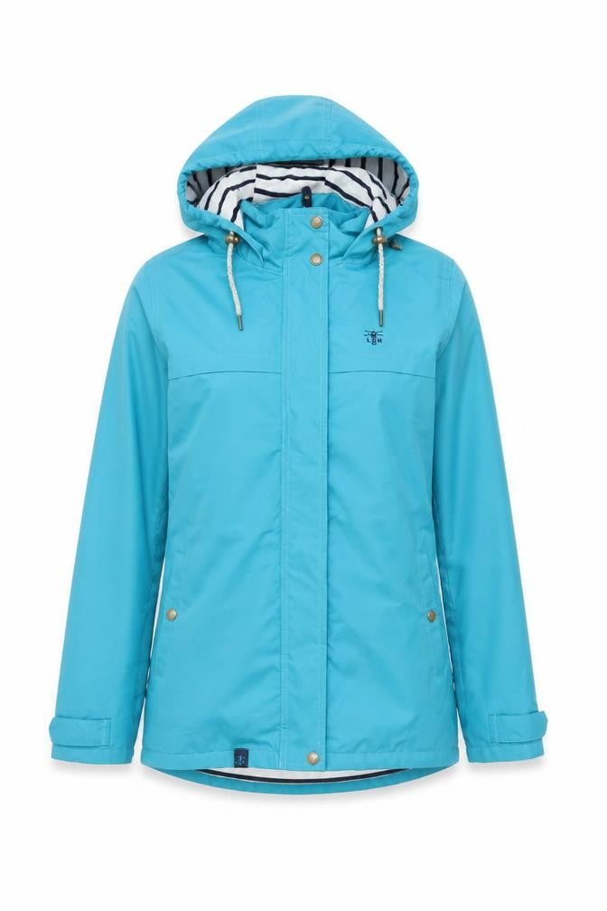 Lighthouse Women’s Blue Size 8 Waterproof Hooded Rain Jacket