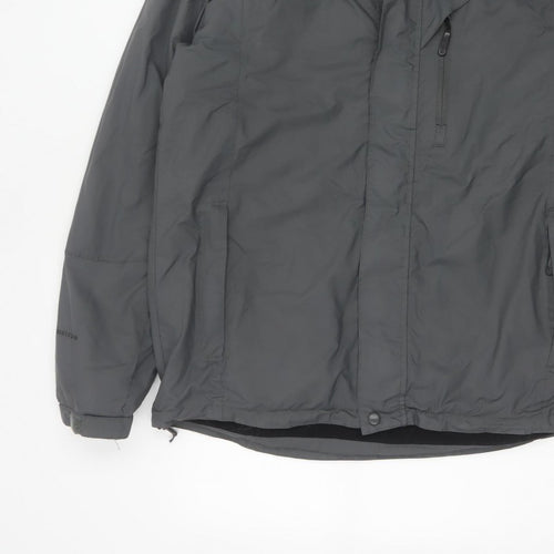 Peter Storm Mens Grey M Hooded Waterproof Insulated Ski Jacket