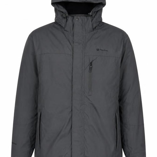 Peter Storm Mens Grey M Hooded Waterproof Insulated Ski Jacket