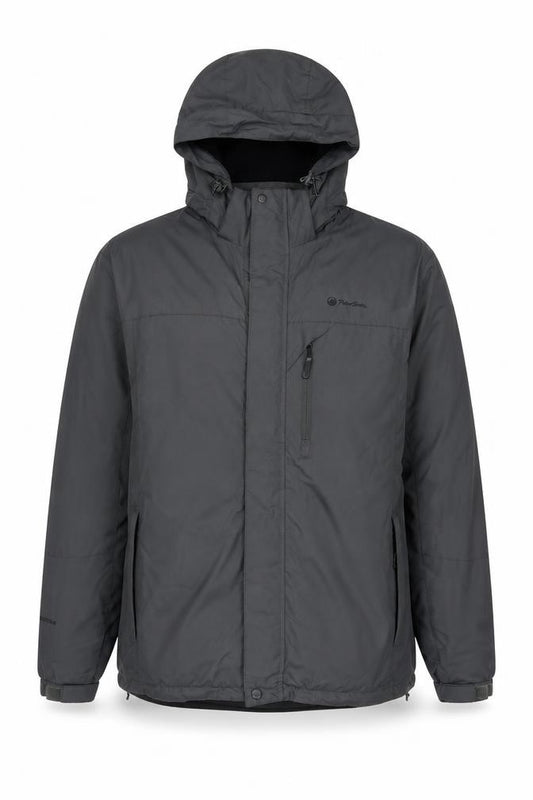 Peter Storm Mens Grey M Hooded Waterproof Insulated Ski Jacket
