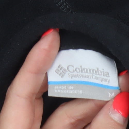 Columbia Men’s Black M 1/4 Zip Fleece Pullover Sweatshirt Outdoor