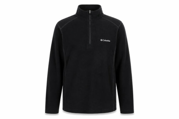 Columbia Men’s Black M 1/4 Zip Fleece Pullover Sweatshirt Outdoor