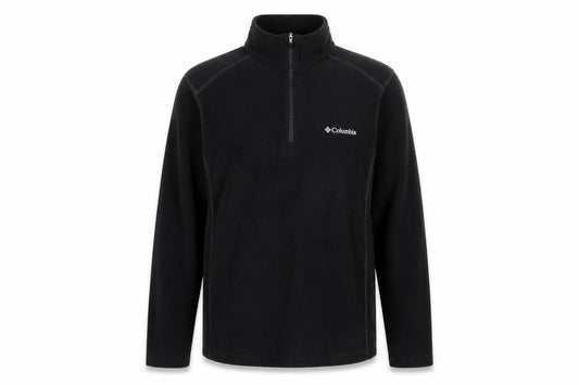 Columbia Men’s Black M 1/4 Zip Fleece Pullover Sweatshirt Outdoor
