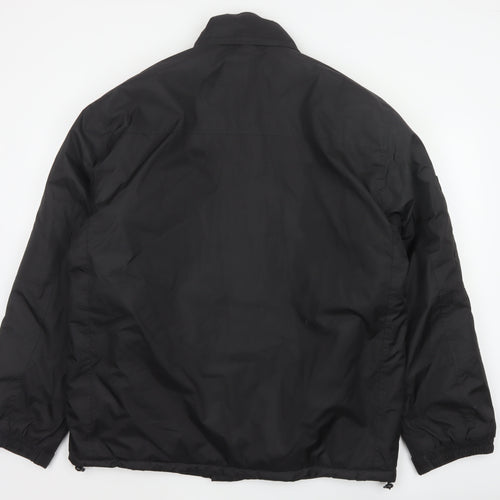 George Men’s Black XL Padded Full Zip Winter Jacket