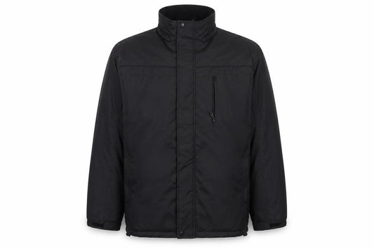 George Men’s Black XL Padded Full Zip Winter Jacket