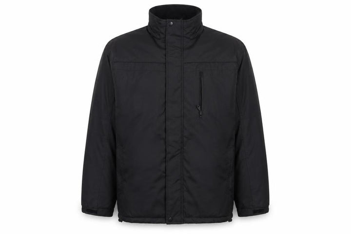 George Men’s Black XL Padded Full Zip Winter Jacket