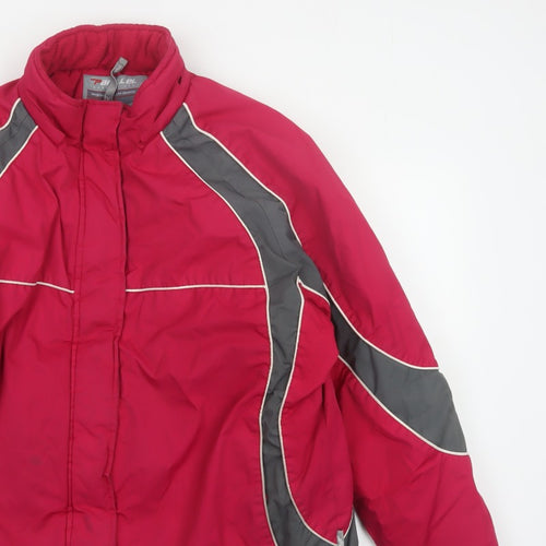 Parallel Women’s Pink Size 20 Ski Jacket Insulated Full Zip