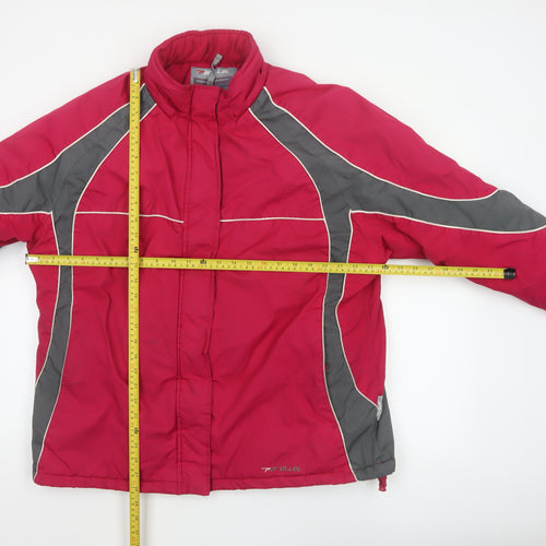 Parallel Women’s Pink Size 20 Ski Jacket Insulated Full Zip