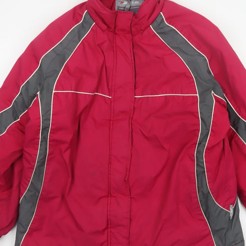 Parallel Women’s Pink Size 20 Ski Jacket Insulated Full Zip