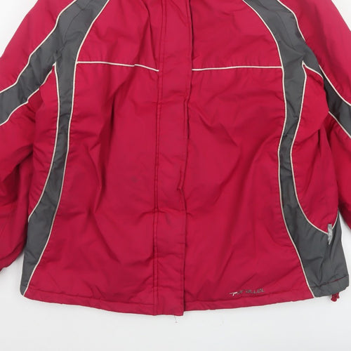 Parallel Women’s Pink Size 20 Ski Jacket Insulated Full Zip