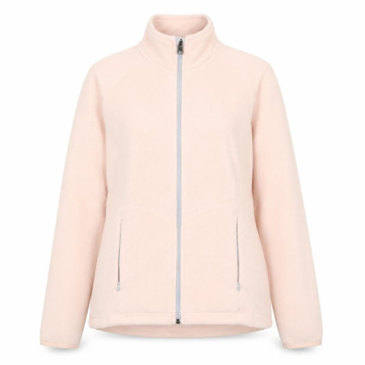 Marks and Spencer Women Pink UK 10 Fleece Full Zip Basic Jacket