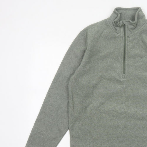 Peter Storm Men’s Green S Half Zip Fleece Sweatshirt Outdoor