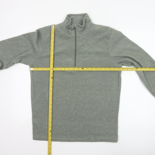 Peter Storm Men’s Green S Half Zip Fleece Sweatshirt Outdoor