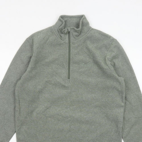 Peter Storm Men’s Green S Half Zip Fleece Sweatshirt Outdoor